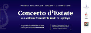 Concerto “spettacolare” ai Giardini Estensi