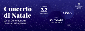 Gli auguri della Verdi. In chiesa